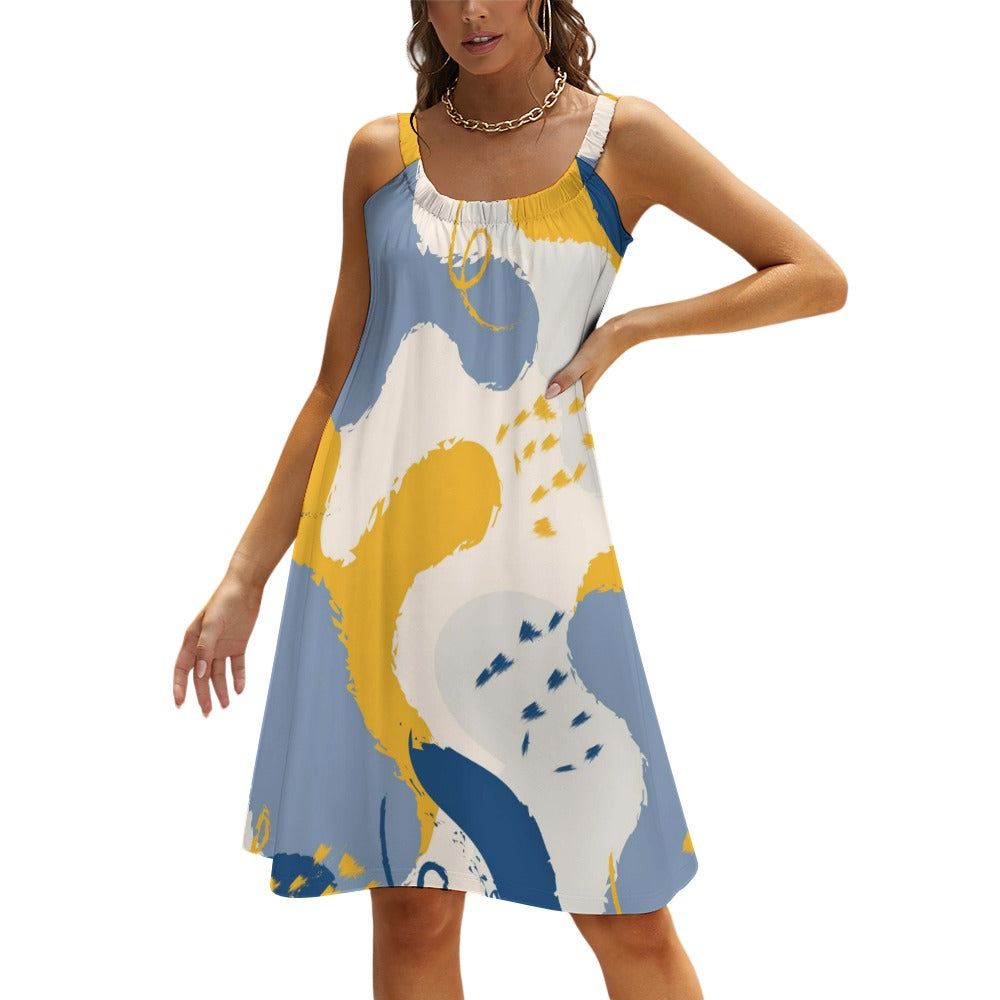Hot Summer Sleeveless Dress Women's