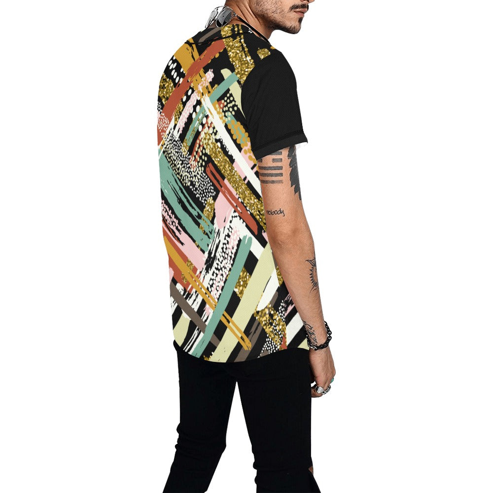 Not Perfect Men's Baseball Jersey