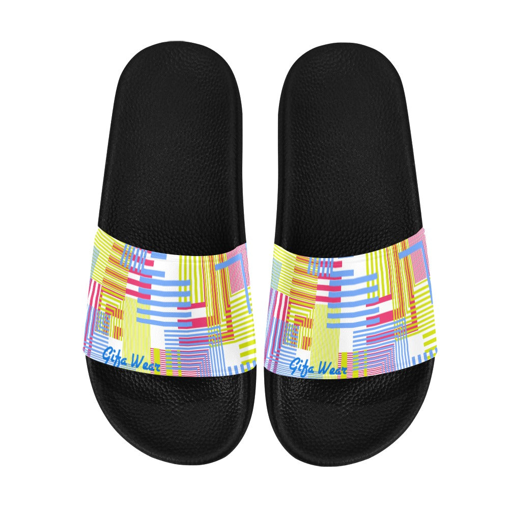 Line by Line Women's Slide Sandals