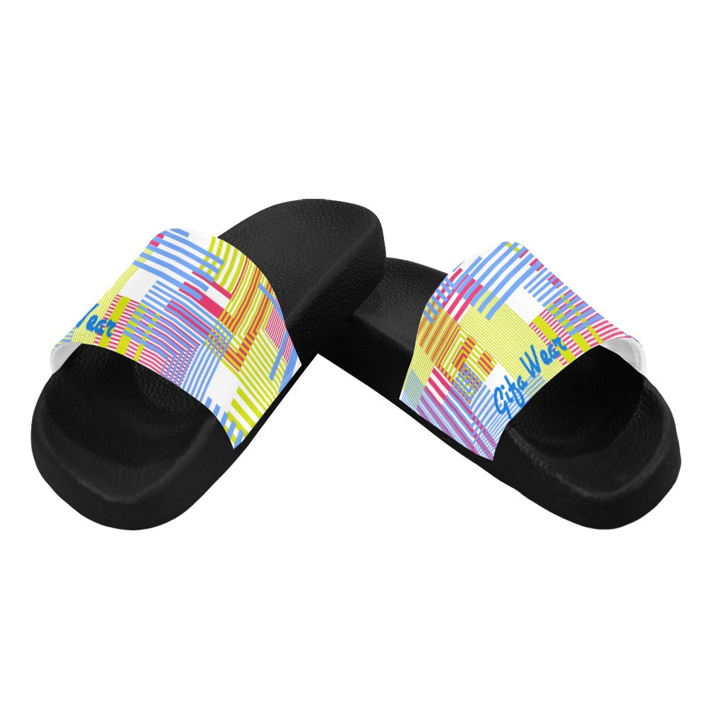 Line by Line Women's Slide Sandals