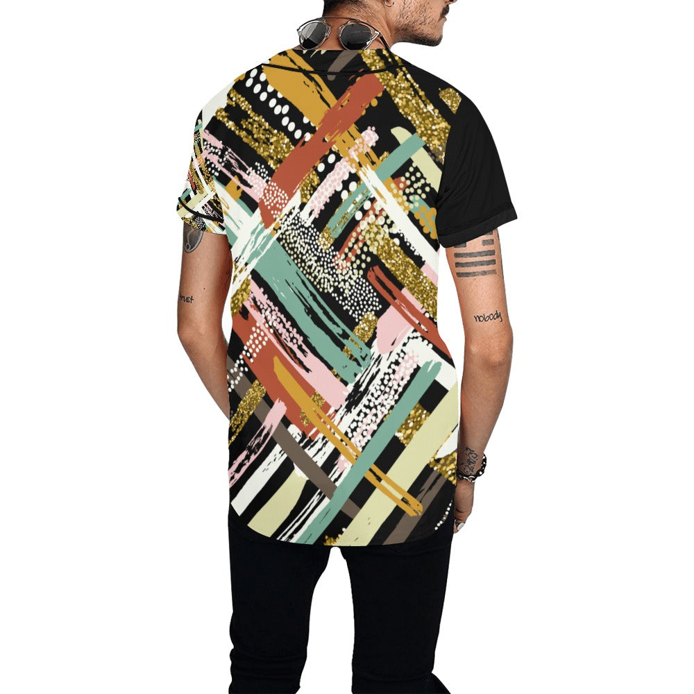Not Perfect Men's Baseball Jersey